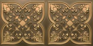 Antique Brass Design 8212 PVC Ceiling Tile