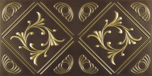 Antique Brass Design 8253 PVC Ceiling Tile