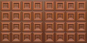 Antique Copper design 8270 PVC Ceiling Tile