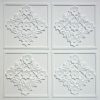 White Ceiling Tile Design 129