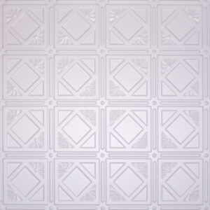 White Wall and Ceiling Tile Design AA 207