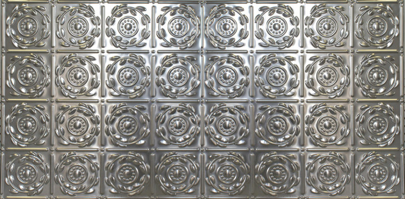 Factory Silver Ceiling Tile Design 602 CT
