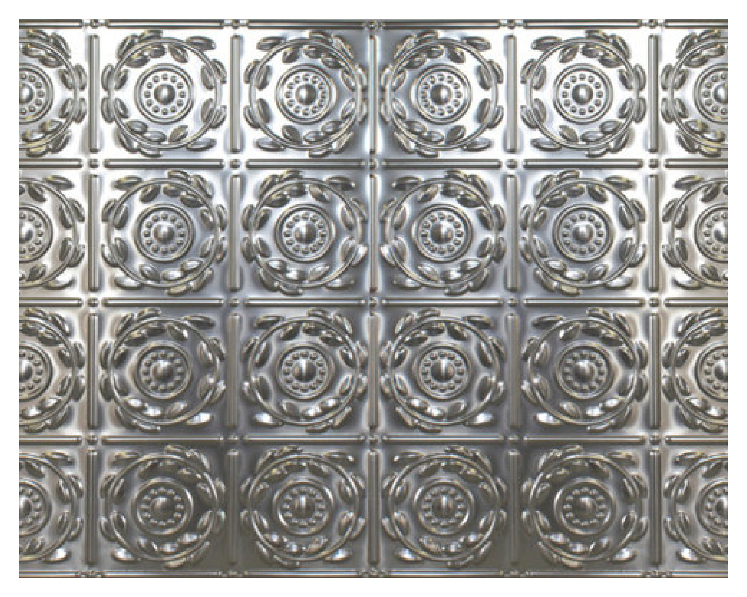 CT 602 Factory Silver Metal Ceiling Tile CT 602 Factory Silver Metal Ceiling Tile