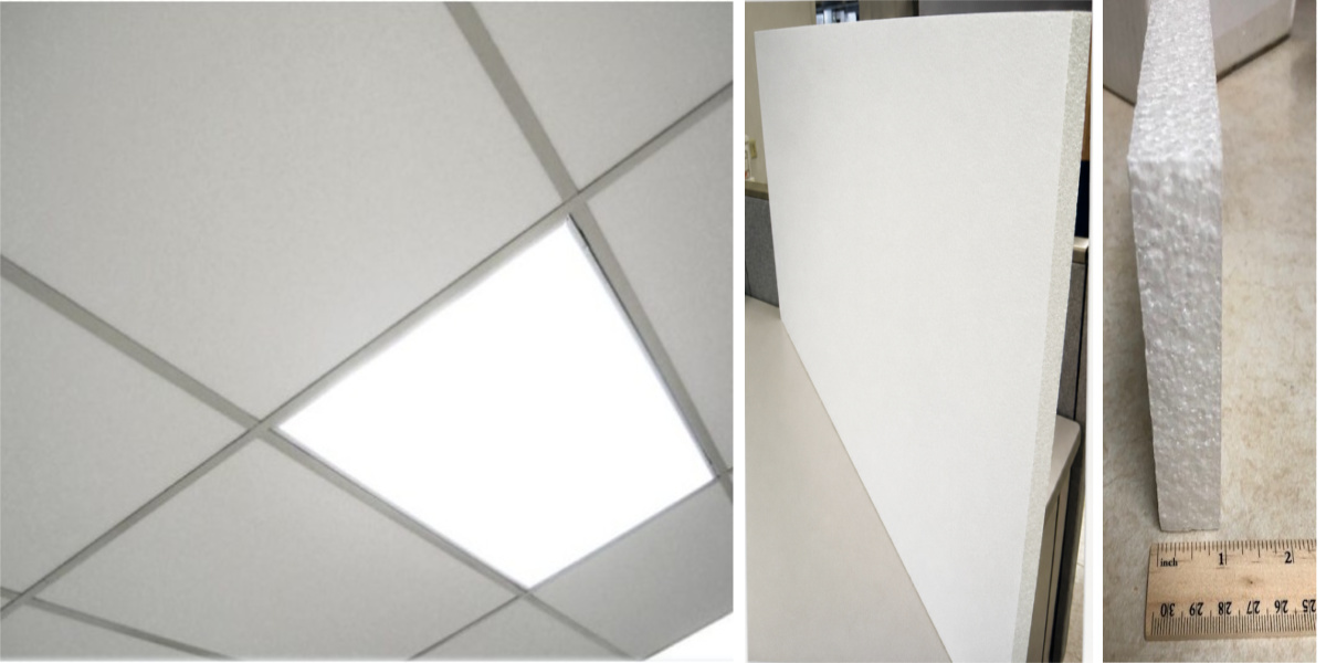 Melt Away Ceiling Tile
