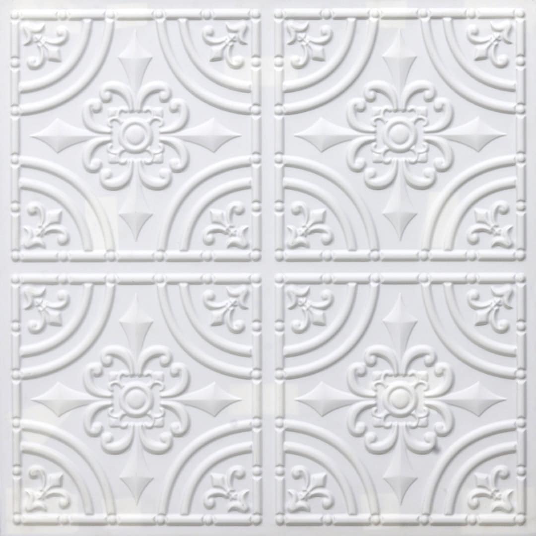 White Matt Ceiling Tile Design 205 White Matt Ceiling Tile Design 205