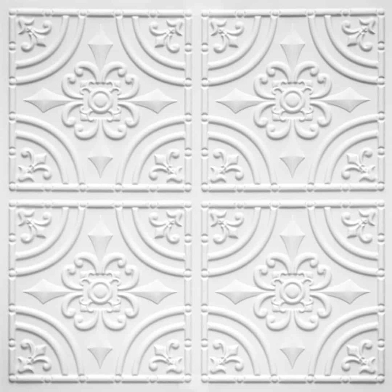 White Matt Dsign 205 N Ceiling Tile White Matt Dsign 205 N Ceiling Tile